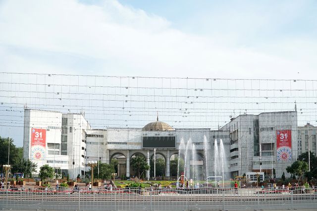 Ala-Too Square in central Bishkek