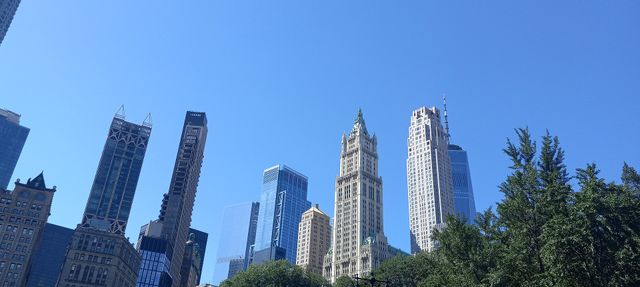 Lower Manhattan skyline